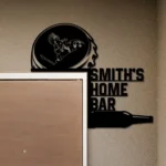 Cerveza Indio Metal Sign Flask Cap 1