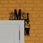 Cerveza Modelo Metal Sign Artistic Tap Handle 1