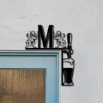 Cerveza Modelo Metal Sign Artistic Tap Handle 1