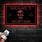 Cerveza Modelo Metal Sign Custom Skull 1