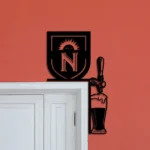 Cerveza Nortena Metal Sign Artistic Tap Handle 1