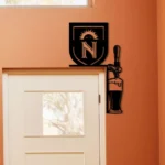 Cerveza Nortena Metal Sign Artistic Tap Handle 1