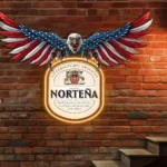 Cerveza Nortena Neon Sign American Eagle 1