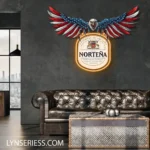 Cerveza Nortena Neon Sign American Eagle 1