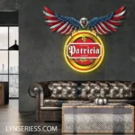 Cerveza Patricia Neon Sign American Eagle 1