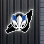 Cf Montreal Neon Sign Montreal State Map 1