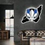 Cf Montreal Neon Sign Montreal State Map 1