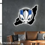 Cf Montreal Neon Sign Montreal State Map 1