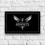 Charlotte Hornets Metal Sign Hornet Team Logo 1