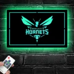 Charlotte Hornets Metal Sign Hornet Team Logo 1