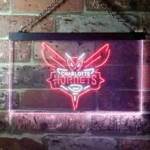 Charlotte Hornets Neon Sign Hornet Neon Glow 1