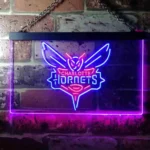 Charlotte Hornets Neon Sign Hornet Neon Glow 1