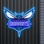 Charlotte Hornets Neon Sign Hornet Team Mark 1