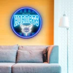 Charlotte Hornets Neon Sign Vintage Acrylic 1