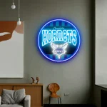 Charlotte Hornets Neon Sign Vintage Acrylic 1