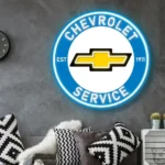 Chevrolet Neon Sign Super Car 1