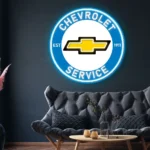 Chevrolet Neon Sign Super Car 1