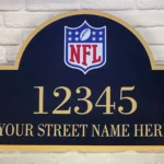 Chicago Bears Metal Sign Bears C Logo 1