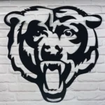 Chicago Bears Metal Sign Nfl 1