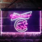 Chicago Bears Neon Sign Budweiser 1