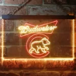 Chicago Bears Neon Sign Budweiser 1