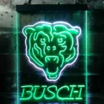 Chicago Bears Neon Sign Busch Light 1