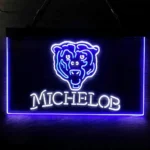 Chicago Bears Neon Sign Michelob Est 1920 1