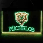 Chicago Bears Neon Sign Michelob Est 1920 1