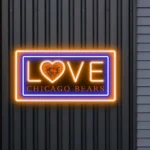 Chicago Bears Neon Sign Romance Sign 1