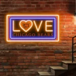 Chicago Bears Neon Sign Romance Sign 1