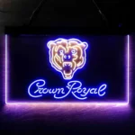 Chicago Bears Neon Sign Tiara Royal 1
