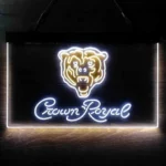 Chicago Bears Neon Sign Tiara Royal 1