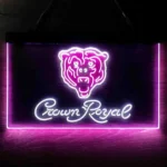 Chicago Bears Neon Sign Tiara Royal 1