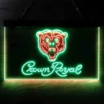 Chicago Bears Neon Sign Tiara Royal 1