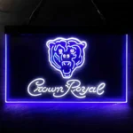 Chicago Bears Neon Sign Tiara Royal 1