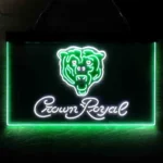 Chicago Bears Neon Sign Tiara Royal 1