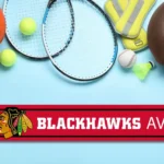 Chicago Blackhawks Metal Sign Detailed Nhl 1