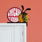Chicago Blackhawks Metal Sign Logo 1