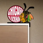 Chicago Blackhawks Metal Sign Logo 1