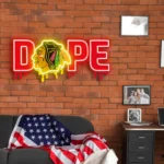 Chicago Blackhawks Neon Sign Dripping Dope 1