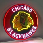 Chicago Blackhawks Neon Sign Nhl 1