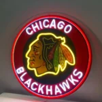 Chicago Blackhawks Neon Sign Nhl 1
