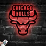 Chicago Bulls Metal Sign Insignia 1