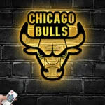 Chicago Bulls Metal Sign Insignia 1
