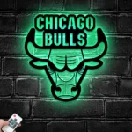 Chicago Bulls Metal Sign Insignia 1