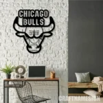 Chicago Bulls Metal Sign Insignia 1