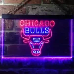 Chicago Bulls Neon Sign Logo 1