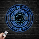 Chicago Cubs Metal Sign Custom Mlb 1