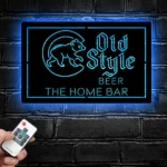 Chicago Cubs Metal Sign Custom Old Style 1
