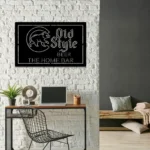 Chicago Cubs Metal Sign Custom Old Style 1